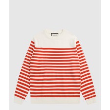 [GUCCI-구찌]스트라이프 코튼 울 740585