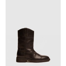 [GGDB-골든구스]레더 바이커 부츠 00153