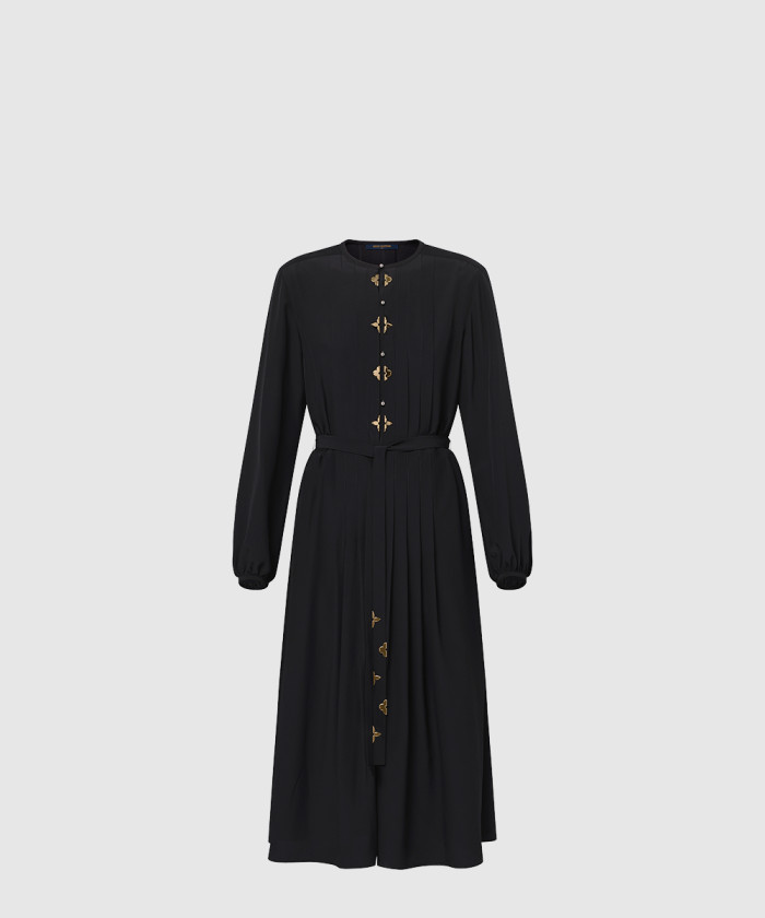 [LOUIS VUITTON-루이비통]실크 드레스 1AFDDF