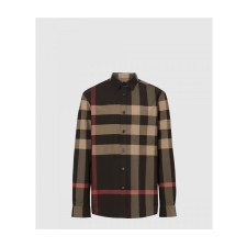 [BURBERRY-버버리]체크 로고 셔츠 80181101