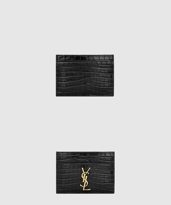 [SAINT LAURENT-생로랑]CASSANDRE  카드 케이스 370778