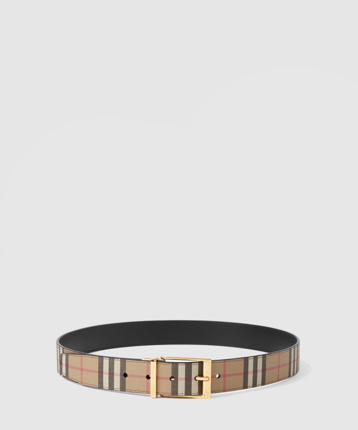 [BURBERRY-버버리]양면 체크 벨트 80649611