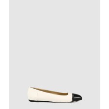 [JIMMY CHOO-지미추]Leather Ballerina Flats Shoes