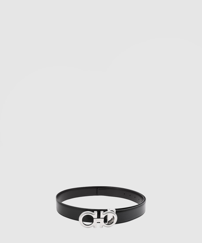 [FERRAGAMO-페레가모]길이 조절이 가능한 리버서블 간치니 벨트 670141