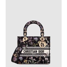 [DIOR-디올]레이디백 램스킨 미듐 M0565