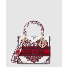 [DIOR-디올]레이디백 램스킨 미듐 M0565