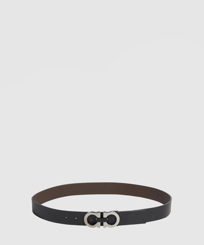 [FERRAGAMO-페레가모]길이 조절이 가능한 리버서블 간치니 벨트 678783