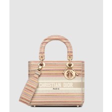 [DIOR-디올]레이디백 램스킨 미듐 M0565