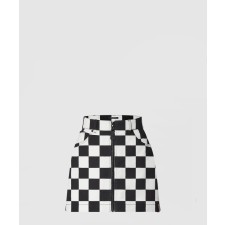 [LOUIS VUITTON-루이비통]데님 미니 스커트 1AGACE