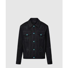 [LOUIS VUITTON-루이비통]엠브로이더드 데님 자켓 1AFWX1