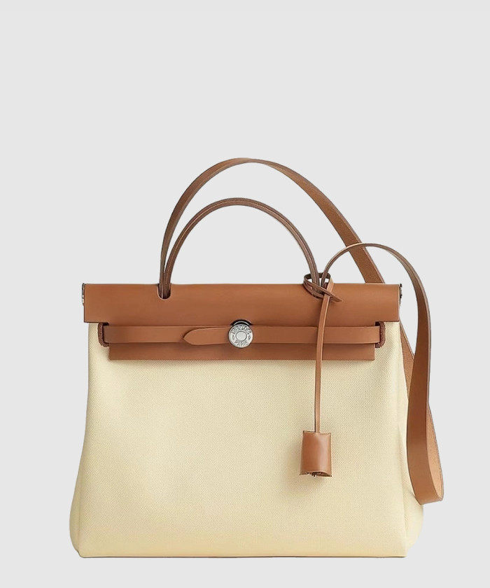 [HERMES-에르메스]캔버스 토트 크로스백