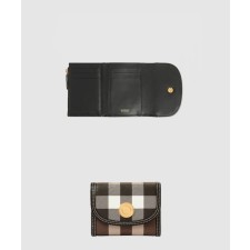 [BURBERRY-버버리]스몰 체크 폴딩 지갑 80623001