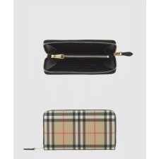 [BURBERRY-버버리]빈티지 체크 지퍼 머니클립 80524351