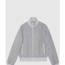 [GUCCI-구찌]나일론 자카드 집업 자켓 라이트 768573