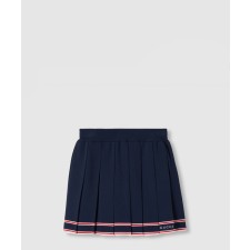 [GUCCI-구찌]스트라이프 트리밍 플리츠 스커트 691712
