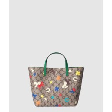 [GUCCI-구찌]플라워 캔버스 토트백 410812