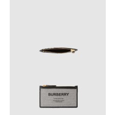 [BURBERRY-버버리]호스페리 프린트 지퍼 카드 지갑 80418371