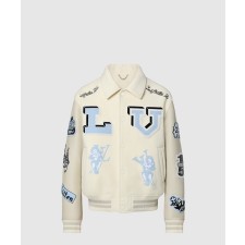 [LOUIS VUITTON-루이비통]멀티 패치 믹스드 레더 바시티 블루종 1AAHHE