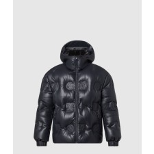 [LOUIS VUITTON-루이비통]모노그램 레더 후디드 다운 재킷 1AAUZG