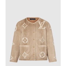 [LOUIS VUITTON-루이비통]칼라리스 모노그램 밍크 재킷 1AFTI8