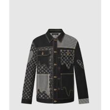 [LOUIS VUITTON-루이비통]모노그램 크레이지 데님 워크웨어 재킷 1A9GEF