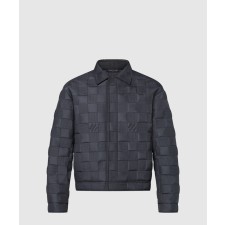 [LOUIS VUITTON-루이비통]퀼티드 다미에 블루종 1A9A5K