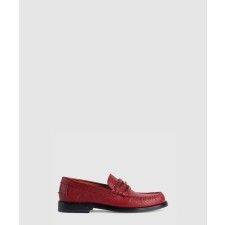 [GUCCI-구찌]리자드 가죽 로퍼 707698