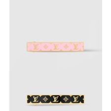 [LOUIS VUITTON-루이비통]나노그램 에나멜 헤어 클립 M01826