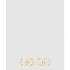 [DIOR-디올]쁘띠 CD 스터드 귀걸이 E1742