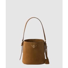 [PRADA-프라다]스웨이드 미니 버킷백 1BE078