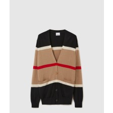 [BURBERRY-버버리]스트라이프 캐시미어 실크 카디건 80484241