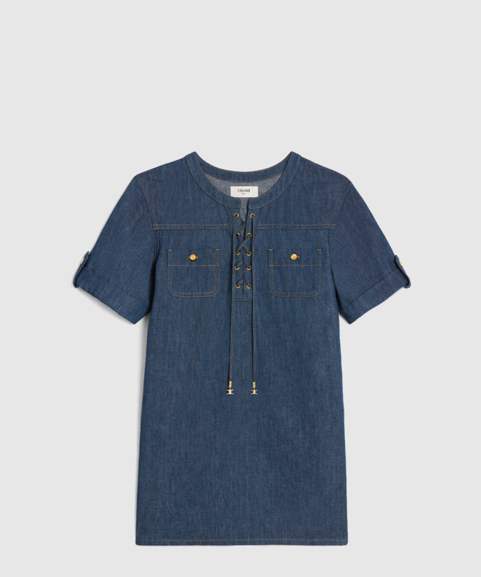 [CELINE-셀린느]덩가리 미니 드레스 2U1493