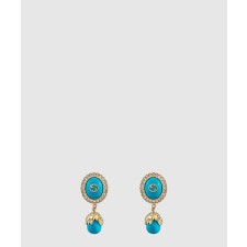 [GUCCI-구찌]인터로킹 G 펄 귀걸이 753944