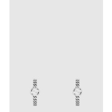 [GUCCI-구찌]구찌 인터로킹 후프 귀걸이 675122