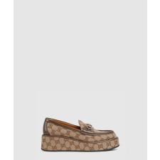 [GUCCI-구찌]홀스빗 웨지 힐 로퍼 794316