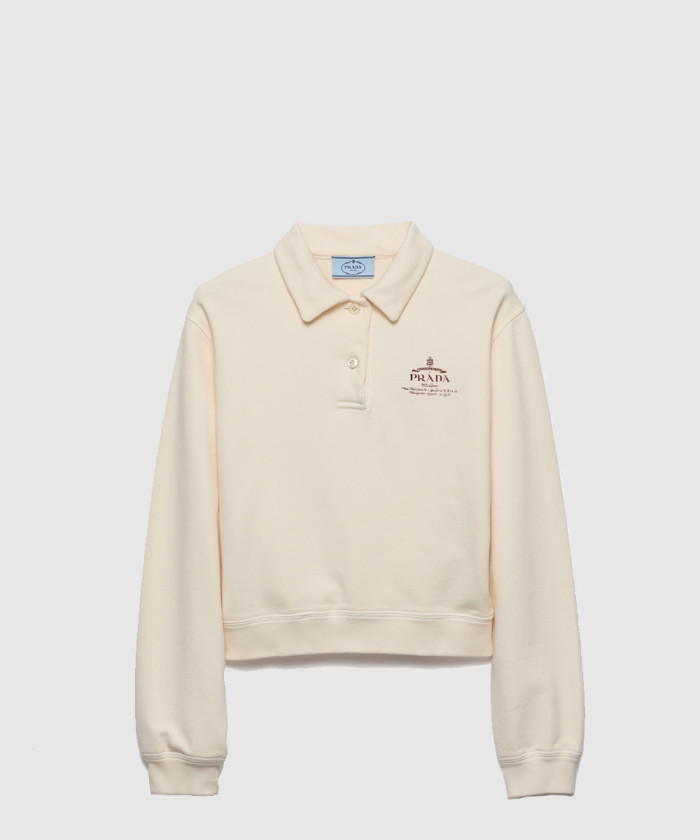 [PRADA-프라다]플리스 폴로 셔츠 134704
