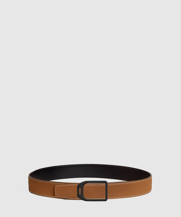 [HERMES-에르메스]벨트 버클 리버서블 가죽 스트랩