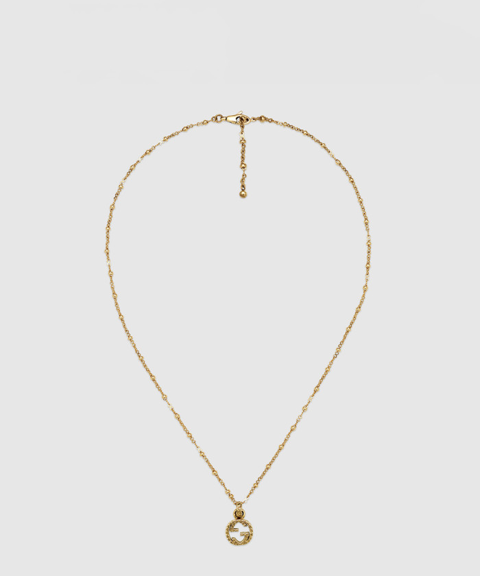 [GUCCI-구찌]인터로킹 목걸이 603619