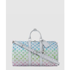 [LOUIS VUITTON-루이비통]플라워 디자인 레더 트리밍 보스턴백 M13915