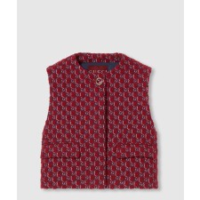 [GUCCI-구찌]GG 부클레 베스트 자켓 790220