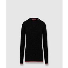 [GUCCI-구찌]리브 캐시미어 및 실크 블렌드 탑 788308