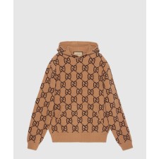 [GUCCI-구찌]GG 울 후드 스웨트셔츠 770582
