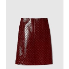 [GUCCI-구찌]GG 엠보스 미디 스커트 789221