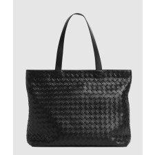 [BOTTEGA-보테가베네타]라지 인트레치아토 지퍼 토트백 786666