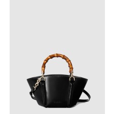 [GUCCI-구찌]뱀부 탑 핸들 미니 토트백 805832