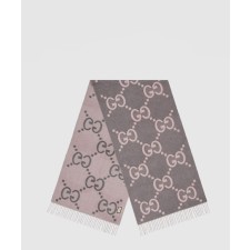 [GUCCI-구찌]태슬 디테일의 GG 자카드 니트 스카프 674275