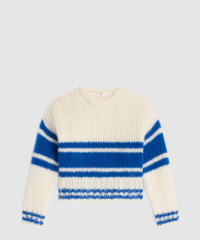 [CELINE-셀린느]스트라이프 크루넥 스웨터 2ADNC9