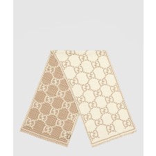 [GUCCI-구찌]GG 울 자카드 스카프 774419