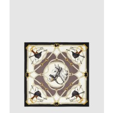 [GUCCI-구찌]에퀘스트리안 프린트 실크 스카프 766327