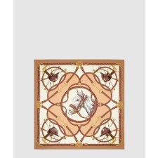 [GUCCI-구찌]에퀘스트리안 프린트 실크 스카프 766327